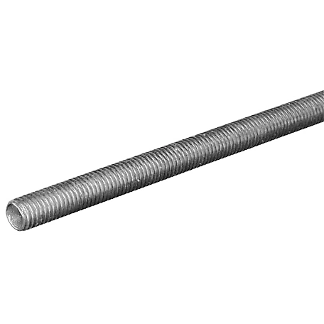 Zinc Threaded Rod 3/8" x 6'