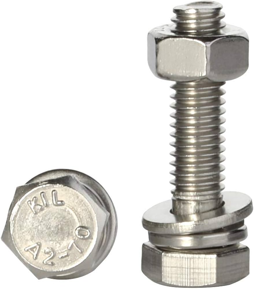 Bolt Nut & Washer 1" x 24"