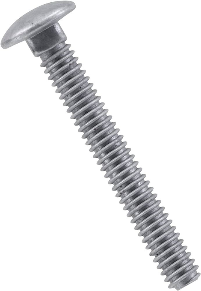 Carriage Screw 1/2" x 4"