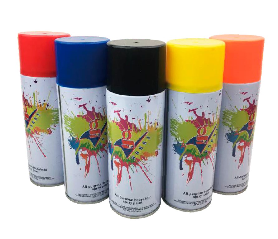 G Workx Spray Paint 10oz - Gloss White