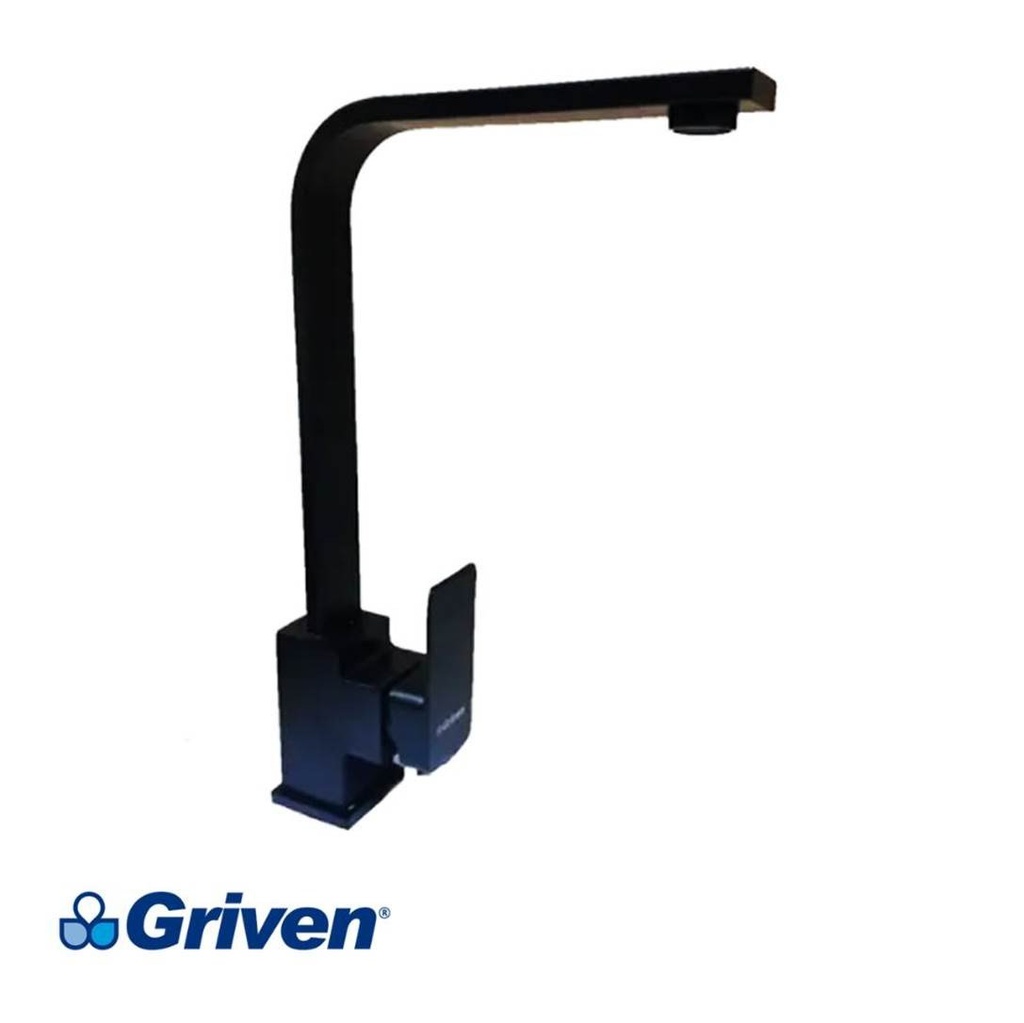 Griven Single Lever Kitchen Faucet - Black