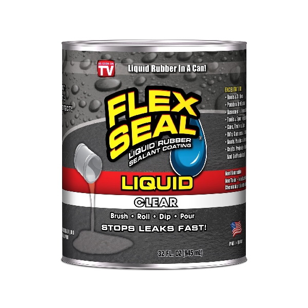 FlexSeal Liquid Rubber Sealant 32oz  - Clear