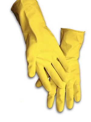 Large Latex Gloves W/ Foam Lining 