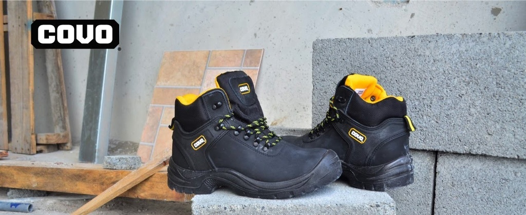 Covo Safety Boots Size 44 - Black