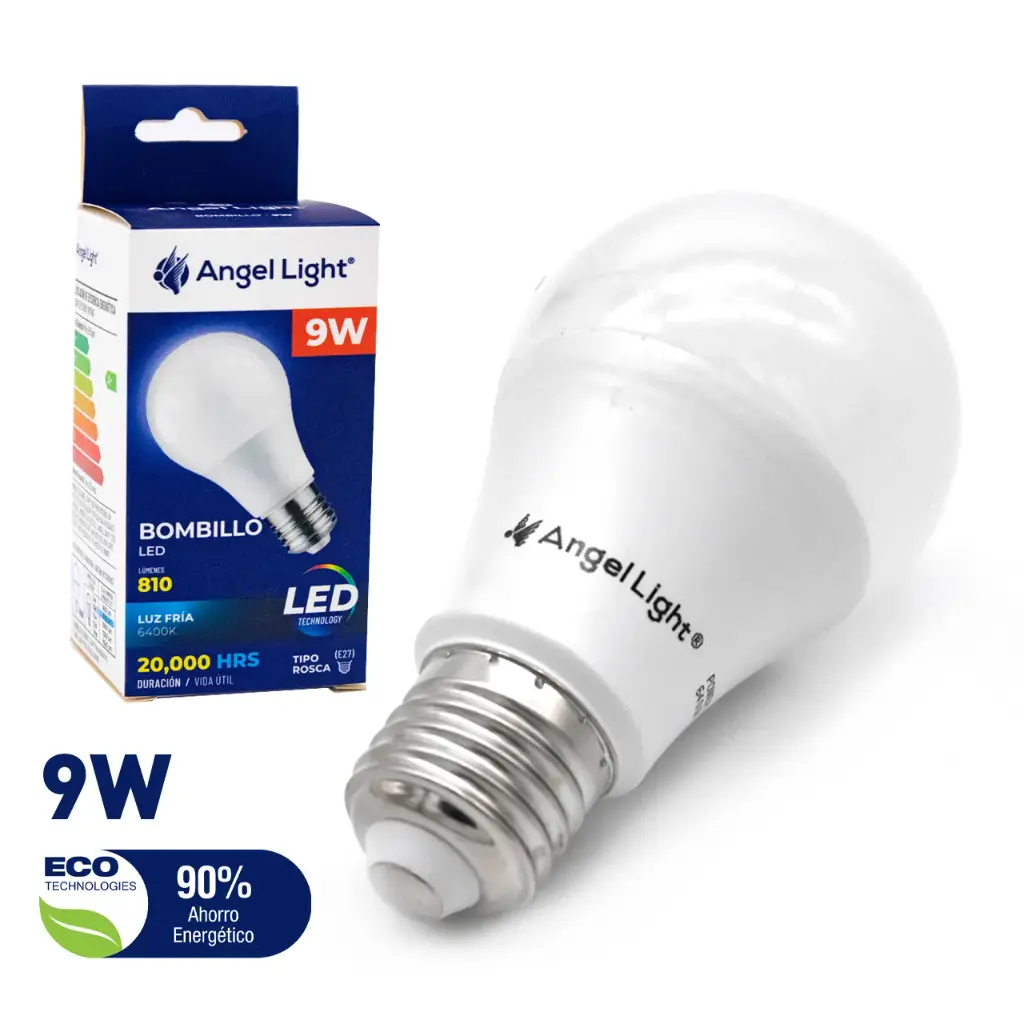 Angel Light LED Light Bulb 9W