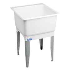 Single Plastic Laundry Tub 23" x 25"  