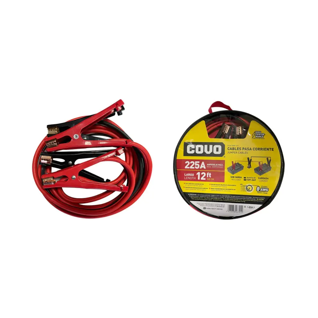 Covo Jumper Cables 225Amp 12ft