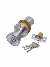 Raider Entrance Door Lock - Stainless Steel