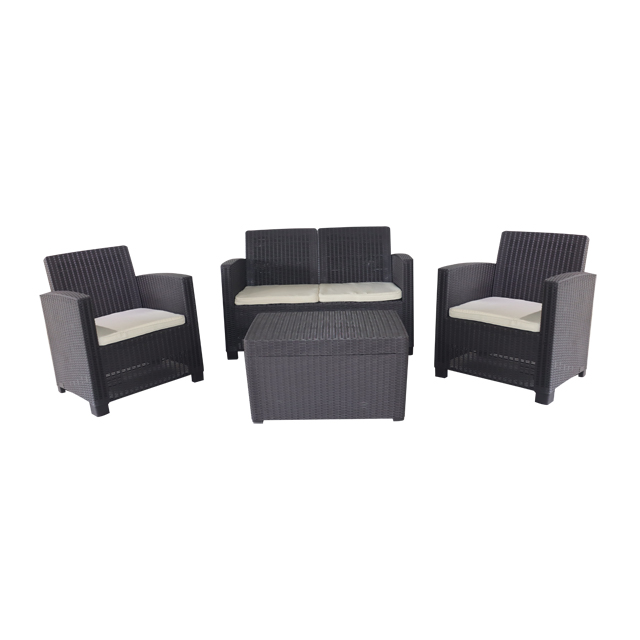 Alamo II Patio Set W/Cushions 4Pcs