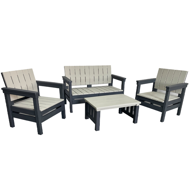 Coastline Manzanilla Outdoor Patio Set 4Pc