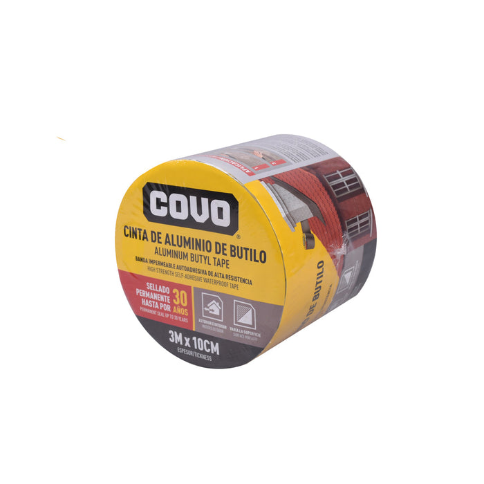 Covo Butyl Aluminum Flashband 10cm x 3M