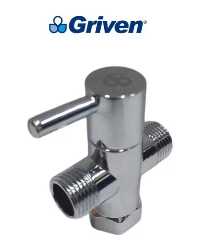 Griven Three Way Shut Off Valve 1/2" 