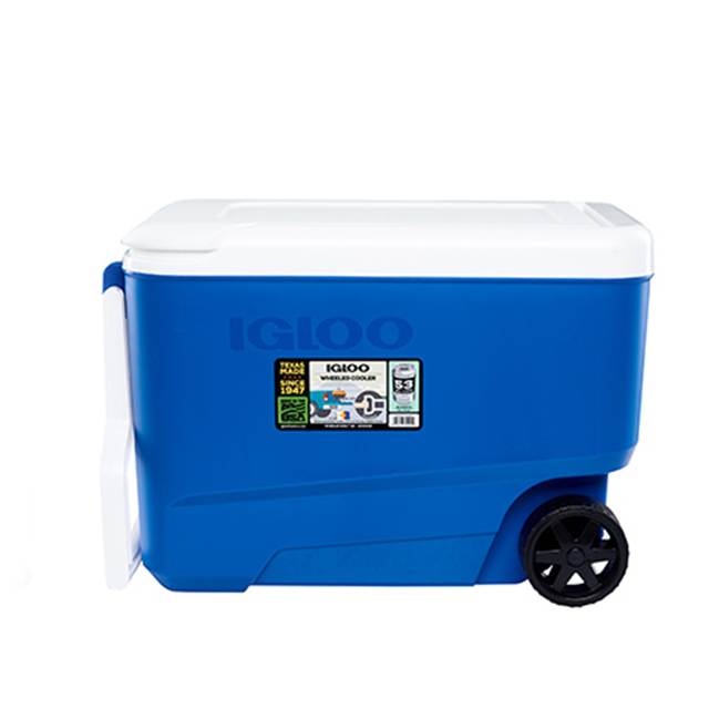 Igloo Wheelie  Cooler 38Qt - Cool Majestic Blue