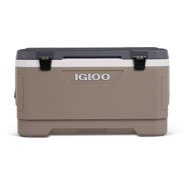 Igloo Maxcold Latitude Cooler 100Qt -  Sandstone/Carbonite