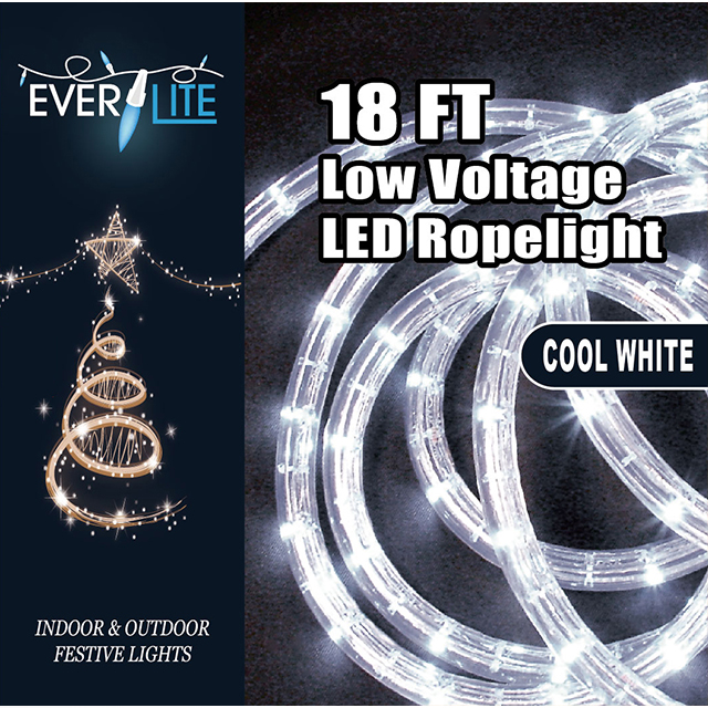 LED Rope Light 18' - Cool White 