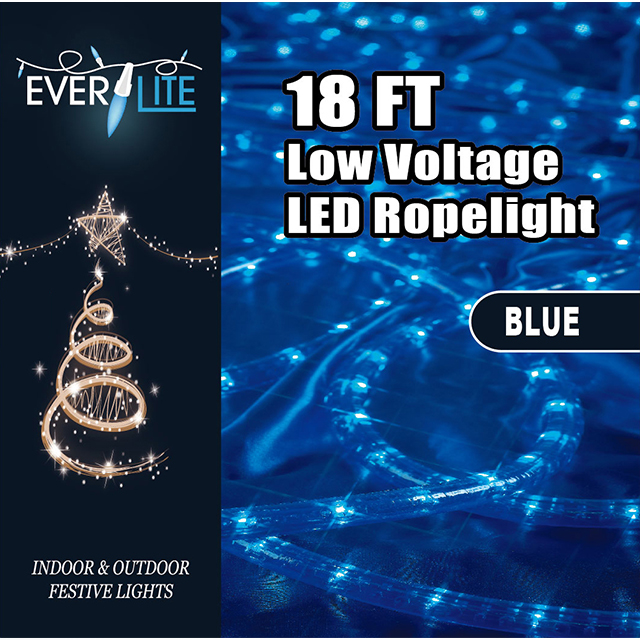 LED Rope Light 18' - Blue 