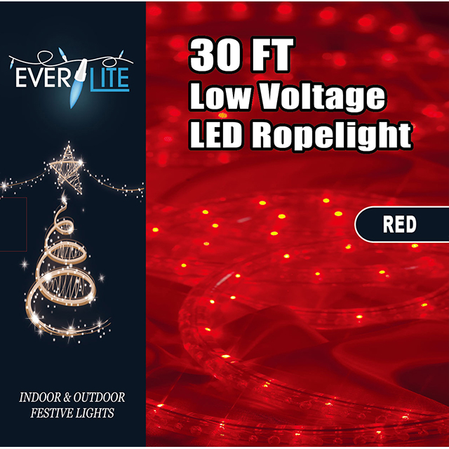 LED Rope Light 30' - Red 