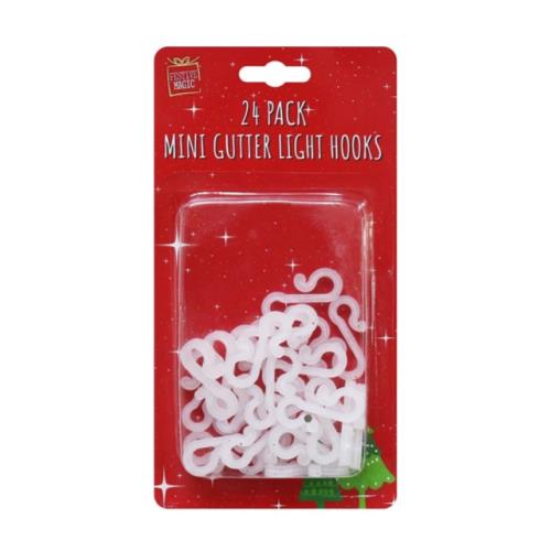 Mini Gutter Hooks 24Pcs