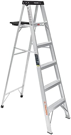 Truper Aluminum Heavy Duty Ladder 6ft 