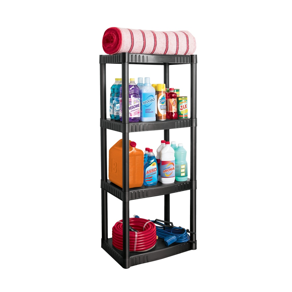 Truper  Light Duty Plastic 4 Shelf Unit 