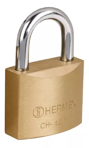 Hermex Padlock - Brass 30mm 