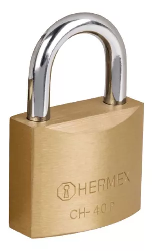 Hermex Padlock - Brass 40mm 