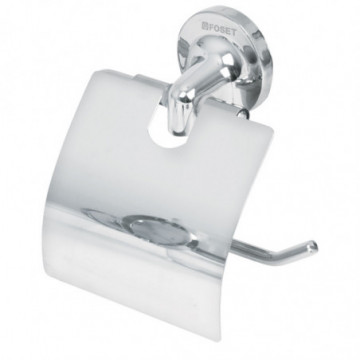 Foset Toilet Paper Holder Foset Aqua - W/ Cover