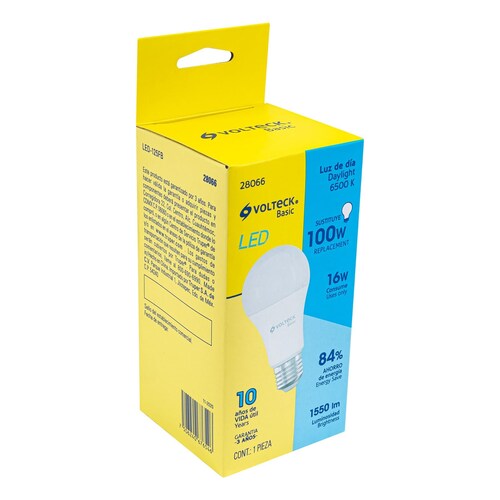 Volteck Led Bulb Basic 100W - Daylight 