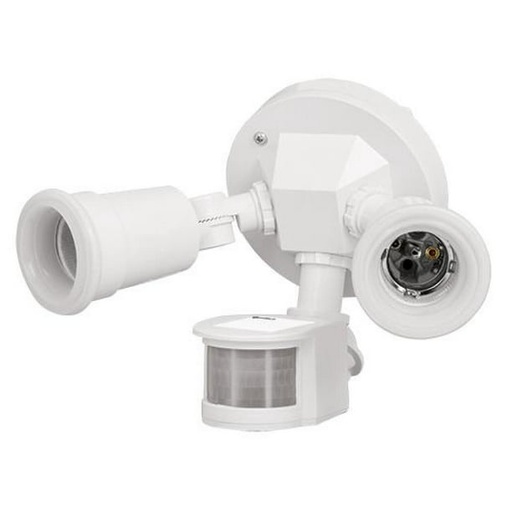 Volteck Outdoor Light W/ Motion Sensor - White