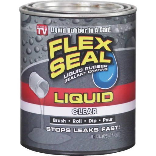 FlexSeal  Flex Seal Liquid - Clear 16Oz