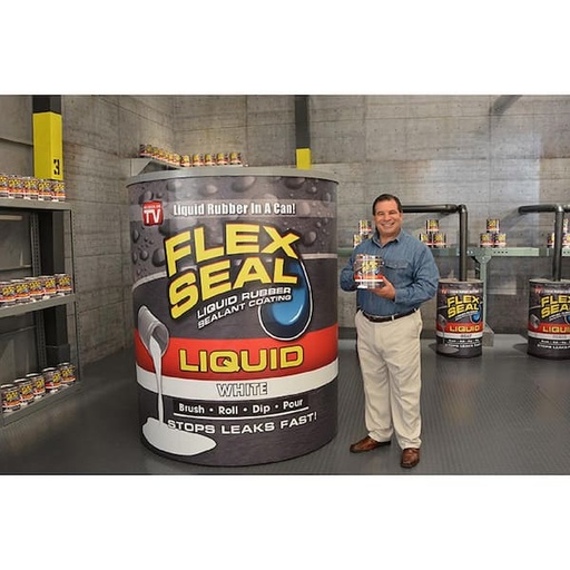 FlexSeal  Flex Seal Liquid - White 16Oz