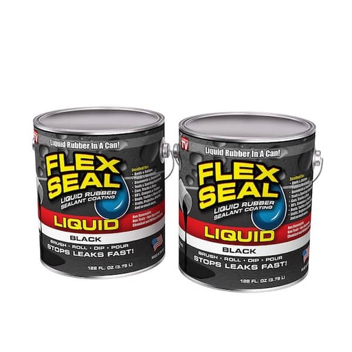 FlexSeal  Flex Seal Liquid 1 Gal - Black