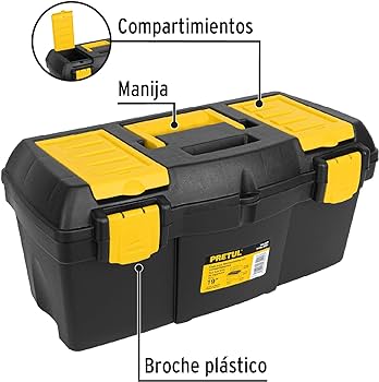 Pretul Tool Box W/ Compartment 19" 