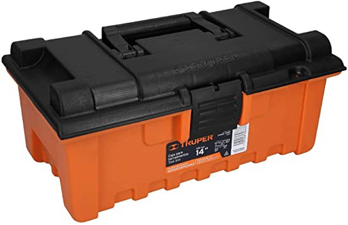 Truper Tool Box - Orange 16" 