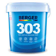 Berger 303 Flat Emulsion 5 Gallon