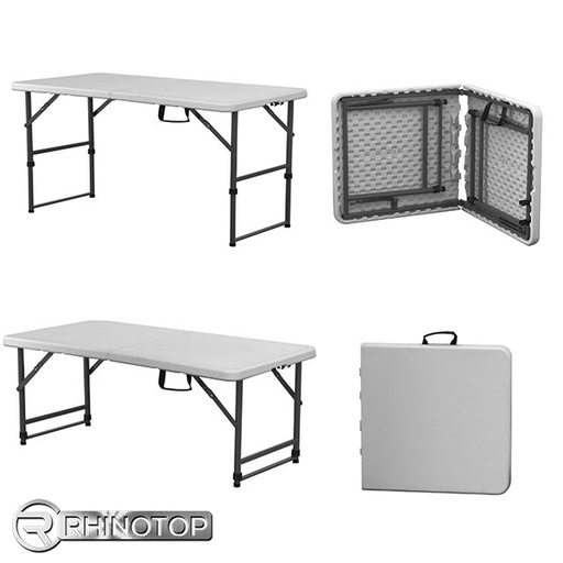 Rhinotop Heavy Duty Folding Table 4Ft