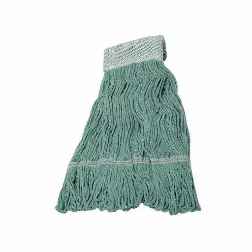 Skilcraft Synthetic Yarn Looped End Mop Head Green 4-Ply 24oz