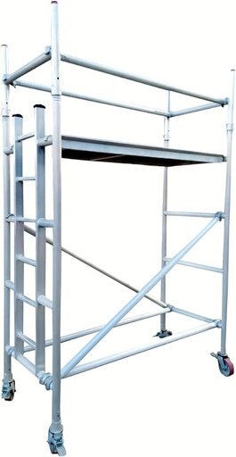 Scaffolding W/ 2 H Frames (6x4'), 4 Joint Pins (8"), 2 Cross Brace 7'4"