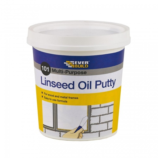 Ever Build Multi Purpose Natural Linseed Oil Putty 2L