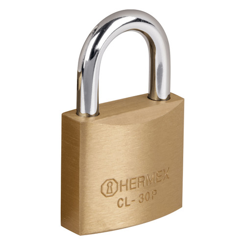 Hermex Padlock -Brass 30mm 