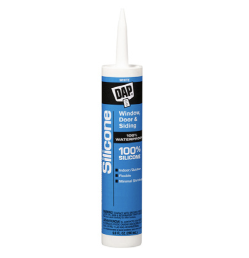 DAP 100% Silicone - White 10.1oz 