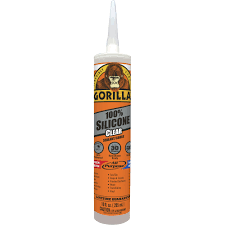 Gorilla  Clear Silicone Sealant 10oz