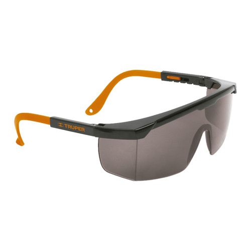 Truper  Adjustable Safety Glasses - Black