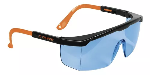 Truper Safety Glasses Blue Adjustable