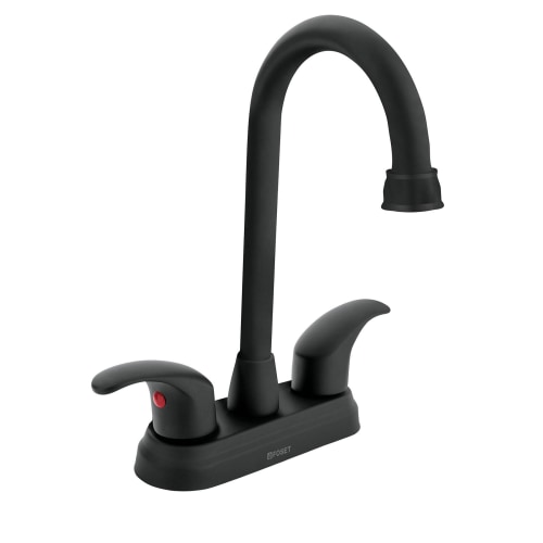 Foset  Lavatory Faucet Tall Spout - Aqua Black 4” 