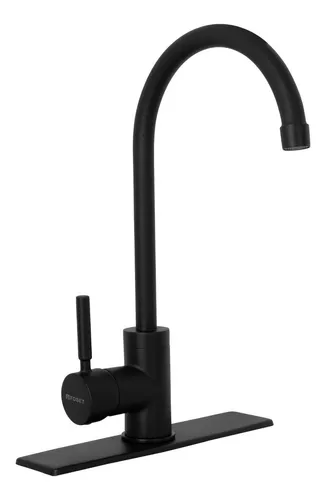 Foset Single Kitchen Faucet - Black