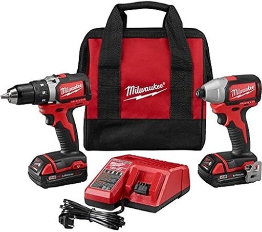 Milwaukee Cordless Compact Brushless Drill Combo Kit