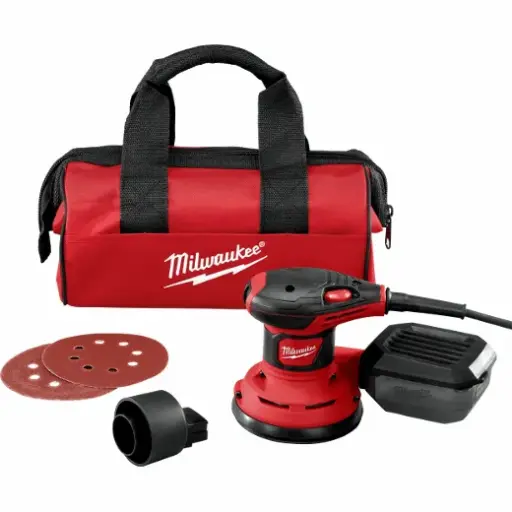 Milwaukee Random Orbital Palm Sander 5″