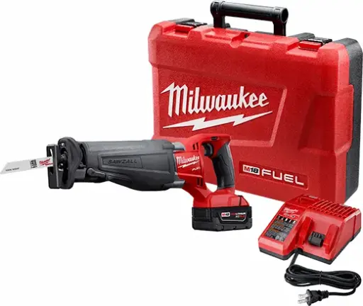 Milwaukee Sawzall Reciprocating Saw Kit 18V