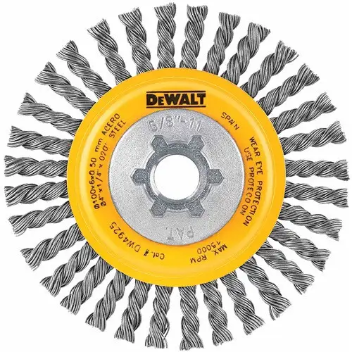 Wire Wheel 4”x 5/8” x 7/8” 